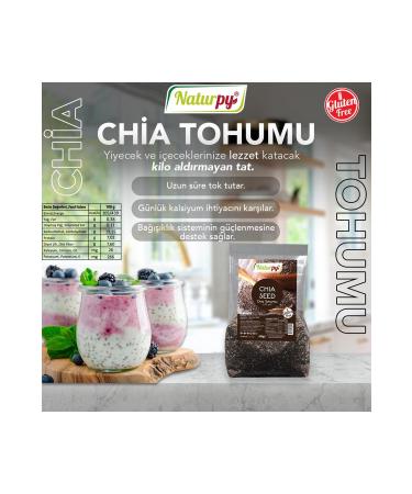Naturpy CHIA SEED 500 GR - Buy Online on GoSupps.com