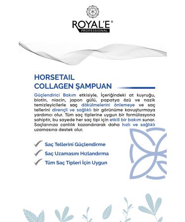 royale professional Shampoo - Horsetail Collagen Shampoo 500ml - Buy Online on GoSupps.com