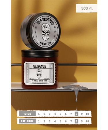 BAND DO Bandido Curly 500 ml / Strong Hair Gel for Curly Hair