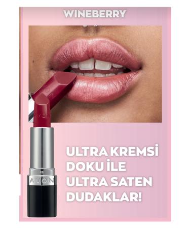 Avon Ultra Creamy Lipstick Wineberry