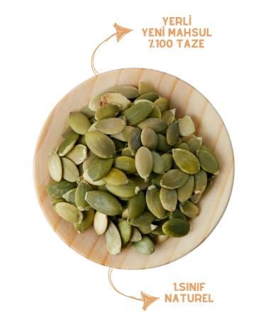 zdanac Dried Nuts Pumpkin Seeds (Raw and Unsalted) 250gr Natural Local New Crop