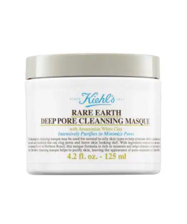 Kiehl's Rare Earth Deep Pore Cleansing Masque 125 ml - Deep Pore Purification with White Clay