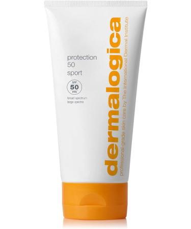 Dermalogica Protection 50 Sport - SPF 50+ Waterproof Face and Body Protective Colorless Sun Cream 156 ml
