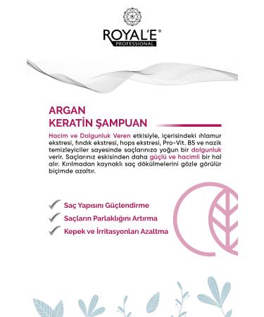 royale professional shampoo - argan keratin shampoo 500ml - Buy Online on GoSupps.com