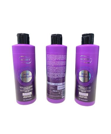 Hobby purple shampoo set There are 3 products in the set (3 * 250 ml : 750ml)