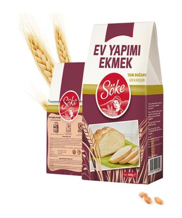 S ke Whole Wheat Flour Mix 500g X6 - Buy Online on GoSupps.com