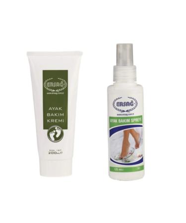 Ersa Foot Care Spray and Foot Care Cream