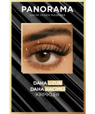 L'Oreal Paris Panorama Volumizing Mascara Black - Buy Online on GoSupps.com