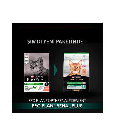 Pro Plan Pro Plan Sterilized Neutered Salmon Cat Food 3 KG - Buy Online on GoSupps.com