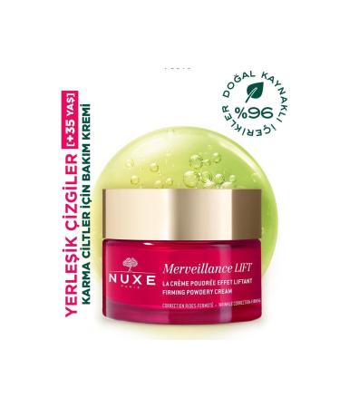 Nuxe Merveillance Lift Firming Firming Moisturizing Powder Textured Cream 50ml Facelight158