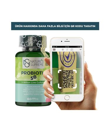 Natures Supreme Probiotic 5b 60 Capsules - Unflavored - Buy Online on GoSupps.com