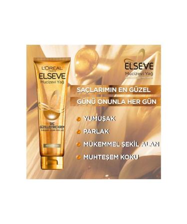 L'Oreal Paris Telescopic Mascara & Elseve Miraculous Oil Hair Beautifying Cream 150 ml - Dry and Hard Hair - Buy Online on GoSupps.com