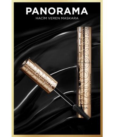 L'Oreal Paris Volumizing Panorama Mascara Black L'Oreal Paris - Buy Online on GoSupps.com