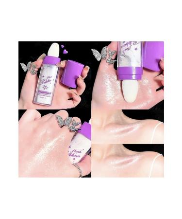 The Beauty Band Illuminating Powder Highlighter Stick Face and Body Glitter E/c Vitamin