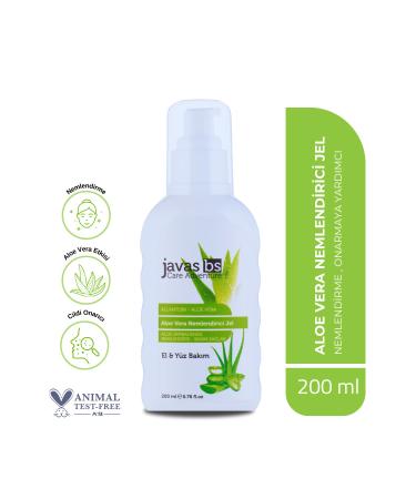 javas bs Aloe Vera Intensive Moisturizing and Soothing Gel 200 ml