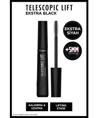 L'Oreal Paris Telescopic Lift Extra Black Mascara Long and Volume