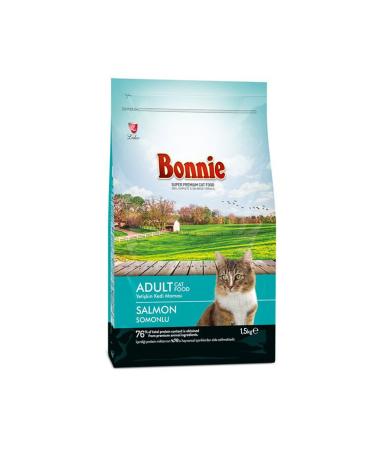 Bonnie Adault Adult Cat Food with Salmon 1.5 Kg