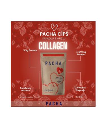 PACHA Natural Collagen and Protein Chips | Cocoa and Banana | Pack of 14 - Buy Online on GoSupps.com