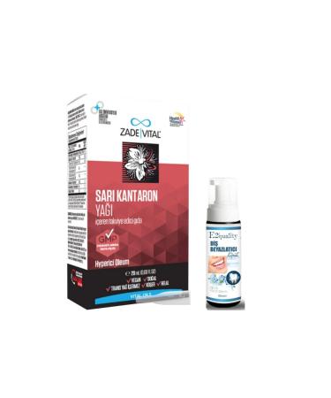 Zade Vital St. John's Wort Oil Containing Supplementary Food 20 ml - Teeth Whitening Foam