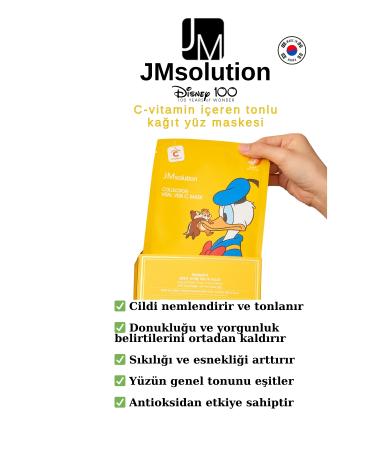 JMsolution Jm Solution Disney Collection Vital Vita C Mask 30ml. (1 SINGLE) - Buy Online on GoSupps.com