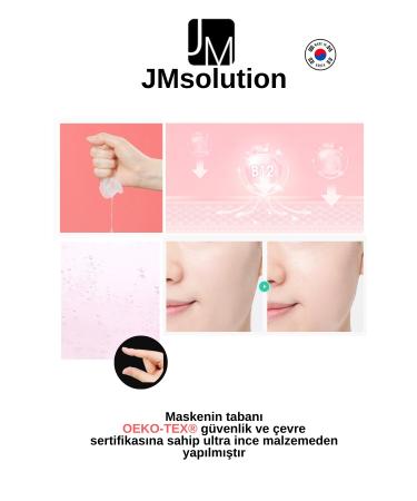 JMsolution Active Pink Snail Brightening Mask-Snail Mucin Revitalizing Face Mask. 1 Piece - Buy Online on GoSupps.com
