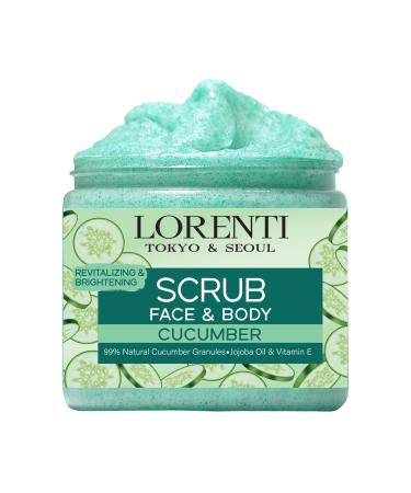 LORENT Cucumber Extract Revitalizing and Brightening - Face and Body Peeling 500 ml