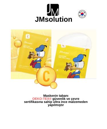 JMsolution Jm Solution Disney Collection Vital Vita C Mask 30ml. (1 SINGLE) - Buy Online on GoSupps.com