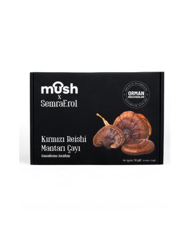 Mush Red Reishi Mushroom Tea (Ganoderma lucidum)