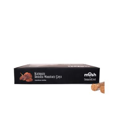 Mush Red Reishi Mushroom Tea (Ganoderma lucidum) - Buy Online on GoSupps.com