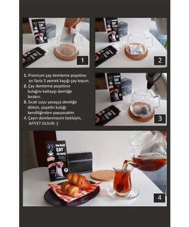 Premium (260 Bags) Tea Brewing Bag (Tea Filter) - Buy Online on GoSupps.com