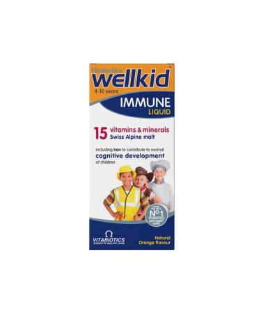 Vitabiotics Wellkid Immune Liquid Liquid Supplement 150 ml | 4-10 Years