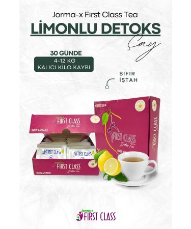 Jorma-x First Class Tea First Class Lemon Detox Tea