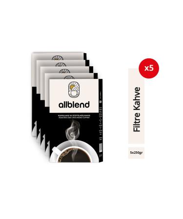 AllBlend Filter Coffee 250 gr. x 5 Pieces