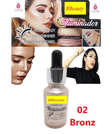BBeauty Illuminador Liquid Highlighter Skin Luminous Liquid Shimmer 20 ml