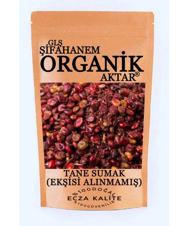 GL FAHANEM ORGANIC TAKTAR Sumac Grain Unsoured Natural 1kg