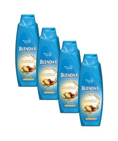 Blendax Revitalizing and Nourishing Care - Repairing Oils Argan Oil Shampoo 500 ml X 4 Pieces