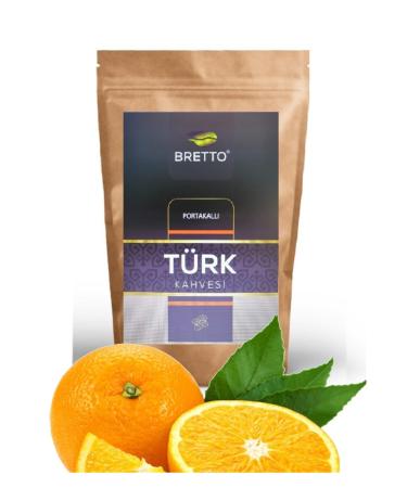 Bretto Orange Turkish Coffee 1000 Gr.