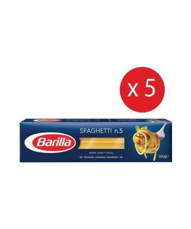 Barilla Spaghetti Pasta 5 Pieces