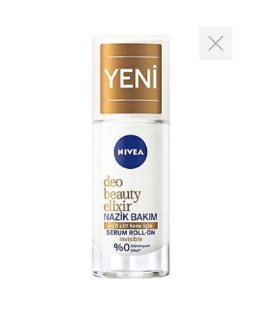 NIVEA Women Roll-on Beauty Elixir Gentle Care 40 Ml