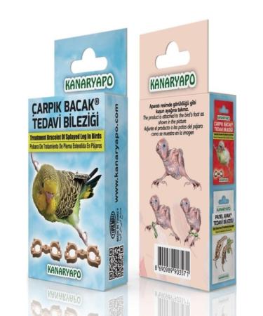 Crooked Leg Clamp for Budgies 3mm 5 pcs and 4mm 5 pcs - Buy Online on GoSupps.com