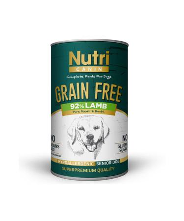 Nutri Canin Lamb Sweet Potato Grain Free Senior Dog Food