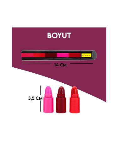 BBeauty 5-Piece Matryoshka Matte Lipstick Set - Buy Online on GoSupps.com