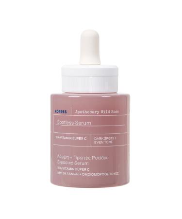Korres Apothecary Wild Rose Wrinkle Dark Spot and Dullness Improver and Brightening Serum 30 ml - Buy Online on GoSupps.com