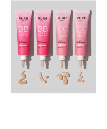PURE BEAUTY CC Cream Spf50 Pa+++ Ivory paraben free 30 ml PR - Buy Online on GoSupps.com