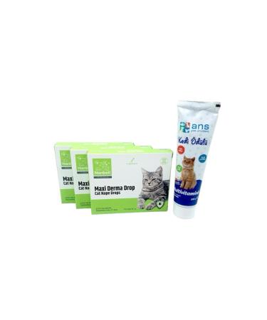 Ans 3 Box Drops for Cats + Ans Multivitamin