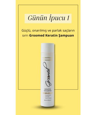 Groomed Keratin Sulfate-Free Shampoo 300 ml - Buy Online on GoSupps.com