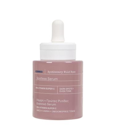 Korres Apothecary Wild Rose Wrinkle Dark Spot and Dullness Improver and Brightening Serum 30 ml - Buy Online on GoSupps.com