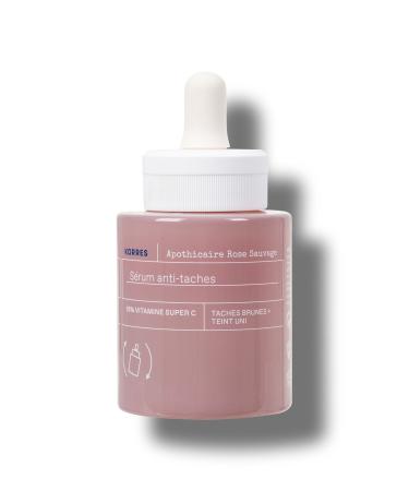 Korres Apothecary Wild Rose Wrinkle Dark Spot and Dullness Improver and Brightening Serum 30 ml - Buy Online on GoSupps.com