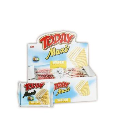 Elvan Today Maxi Coconut Wafer 38 Gr. 24 Pieces (1 Box)