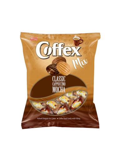 Elvan Coffex Mix (Coffee-Cappuccino-Mocha) 1000 Gr. (1 Bag)